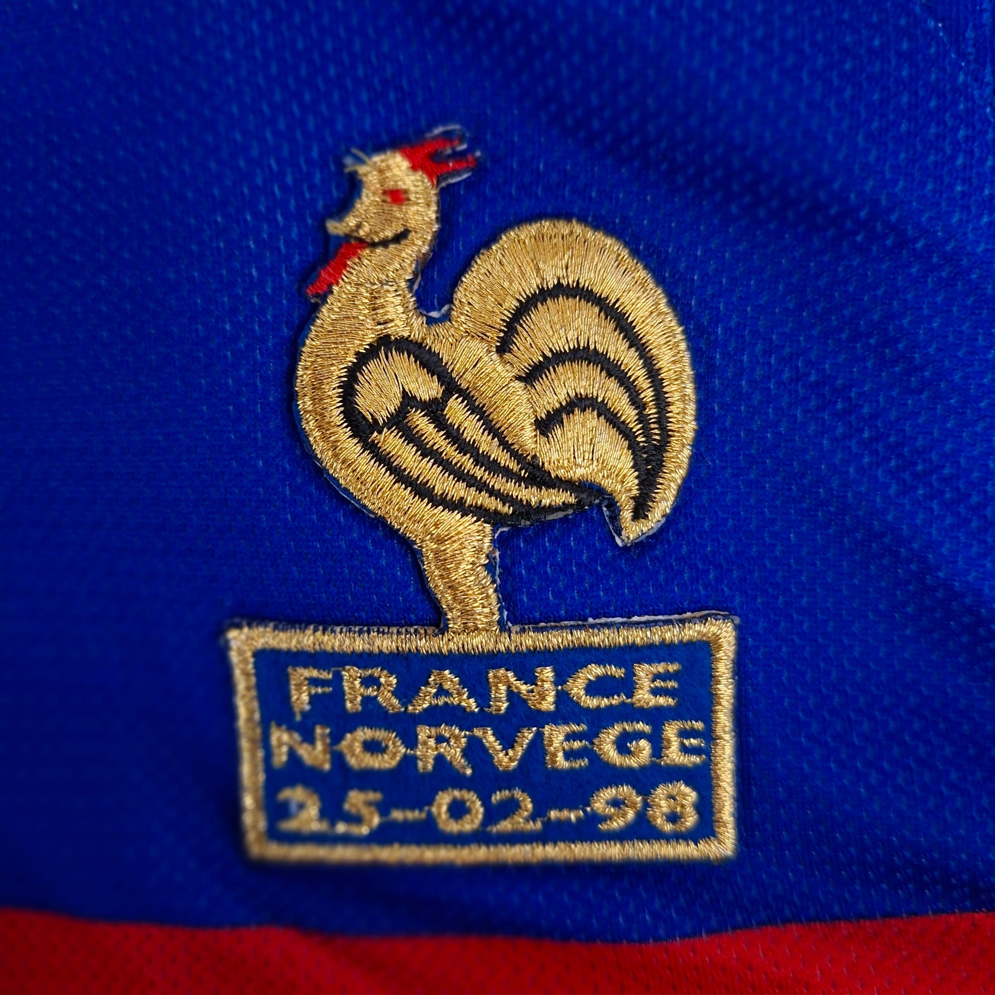 Zinédine Zidane – French National Team (25/02/1998)